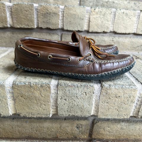 Quoddy Canoe Moc II in Horween Olive Chromexcel