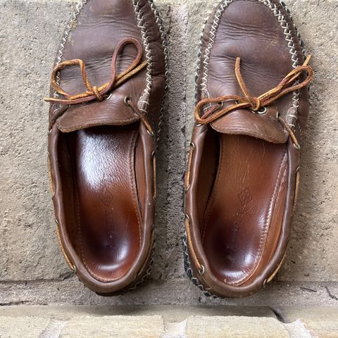 Quoddy Canoe Moc II in Horween Olive Chromexcel