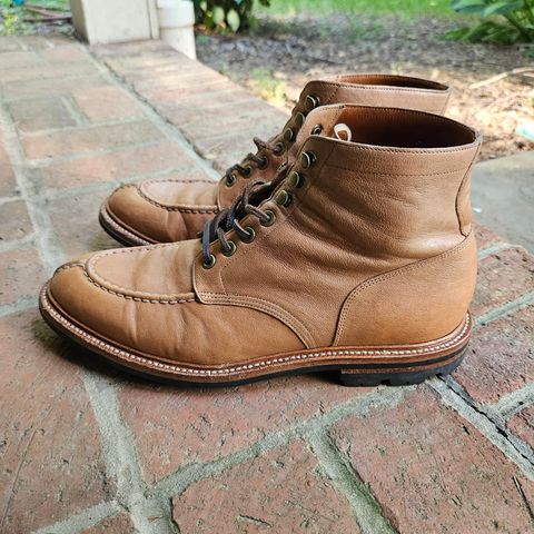 View photo of Grant Stone Ottawa Boot in Incas Natural Kangaroo