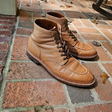 View photo of Grant Stone Ottawa Boot in Incas Natural Kangaroo