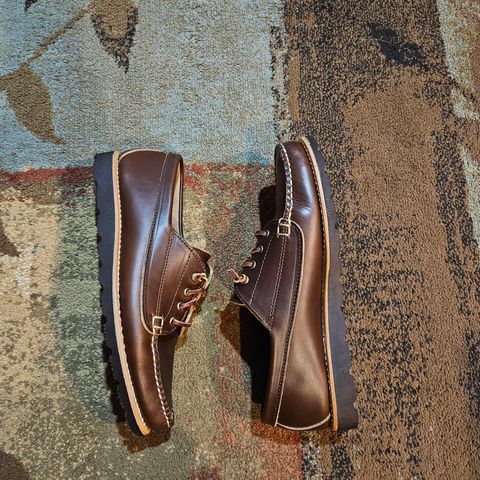 View photo of Rancourt & Co. Baxter Ranger Moc in Horween Carolina Brown Chromexcel