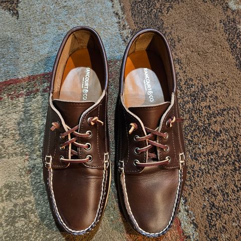 View photo of Rancourt & Co. Baxter Ranger Moc in Horween Carolina Brown Chromexcel