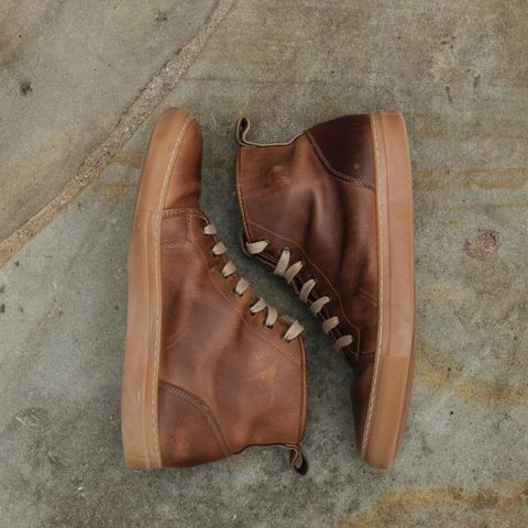 Search result thumbnail of Goral Goral X Rose Anvil Smugs in Horween Natural Chromexcel