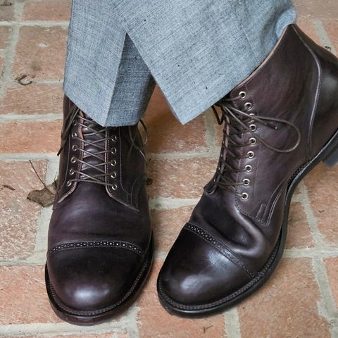 Viberg Service Boot BCT in Maryam T. Moro Horsebutt