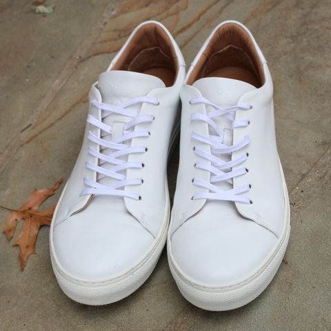 View photo of Goral Mellor II in Mastrotto White Calfskin