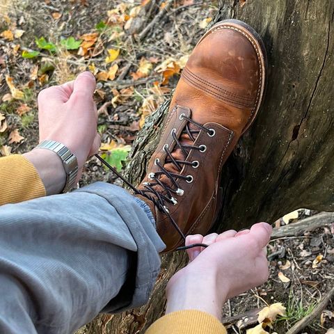 View photo of Red Wing Iron Ranger in S.B. Foot Copper Rough and Tough