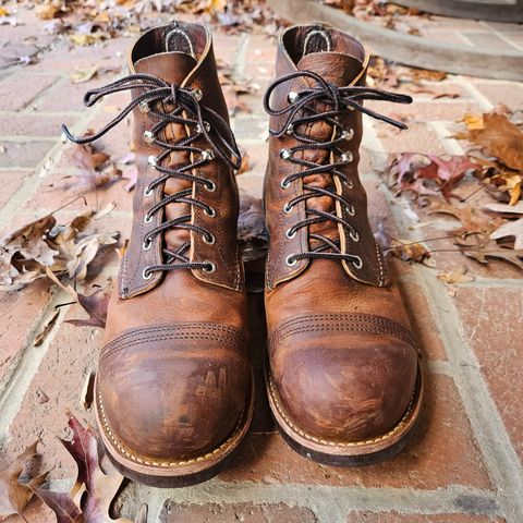 View photo of Red Wing Iron Ranger in S.B. Foot Copper Rough and Tough