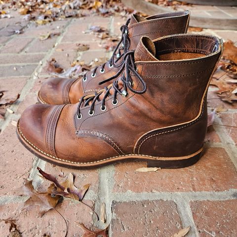 View photo of Red Wing Iron Ranger in S.B. Foot Copper Rough and Tough