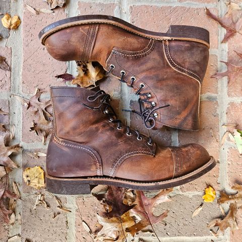 View photo of Red Wing Iron Ranger in S.B. Foot Copper Rough and Tough