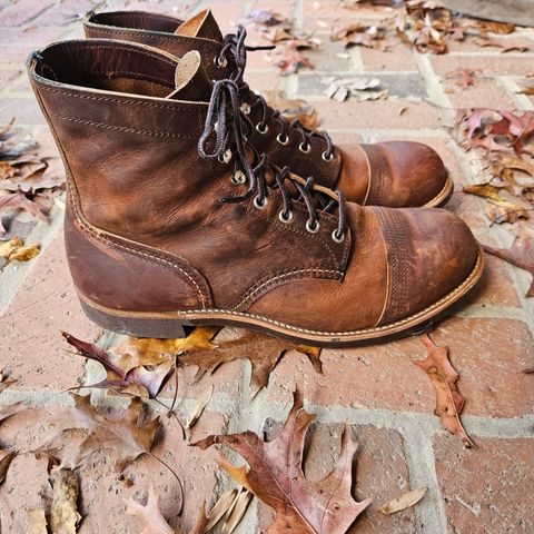 View photo of Red Wing Iron Ranger in S.B. Foot Copper Rough and Tough