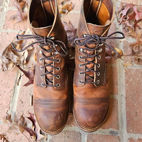 View photo of Red Wing Iron Ranger in S.B. Foot Copper Rough and Tough