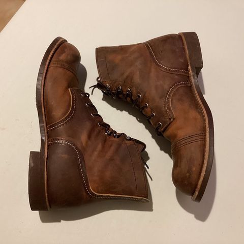 View photo of Red Wing Iron Ranger in S.B. Foot Copper Rough and Tough