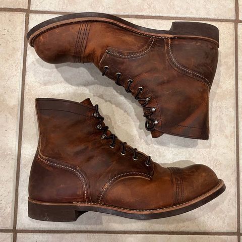 View photo of Red Wing Iron Ranger in S.B. Foot Copper Rough and Tough