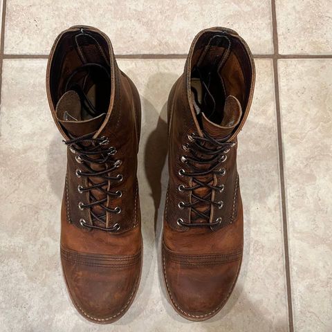 View photo of Red Wing Iron Ranger in S.B. Foot Copper Rough and Tough