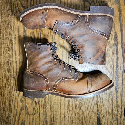 View photo of Red Wing Iron Ranger in S.B. Foot Copper Rough and Tough