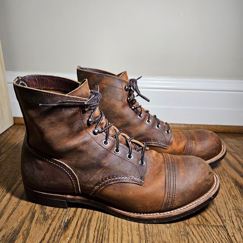 View photo of Red Wing Iron Ranger in S.B. Foot Copper Rough and Tough