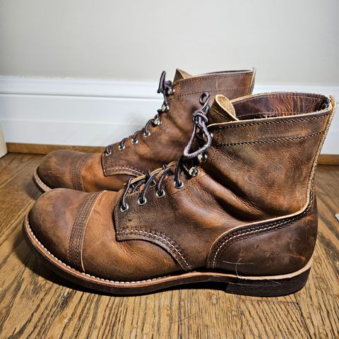 View photo of Red Wing Iron Ranger in S.B. Foot Copper Rough and Tough