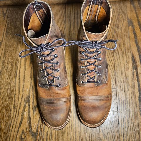 View photo of Red Wing Iron Ranger in S.B. Foot Copper Rough and Tough