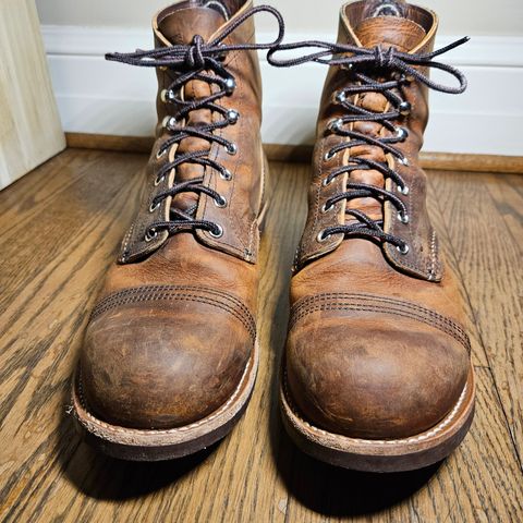 View photo of Red Wing Iron Ranger in S.B. Foot Copper Rough and Tough