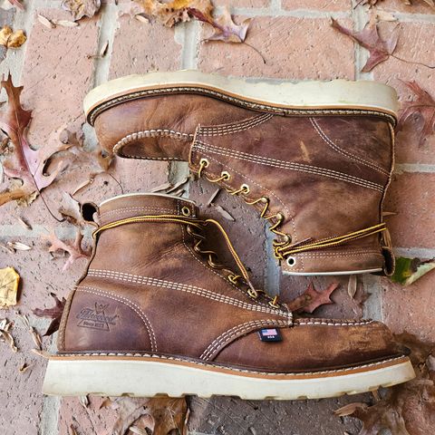Thorogood American Heritage 6" Moc Toe in Seidel Trail Crazy Horse