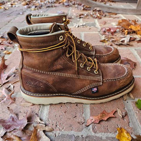 Thorogood American Heritage 6" Moc Toe in Seidel Trail Crazy Horse