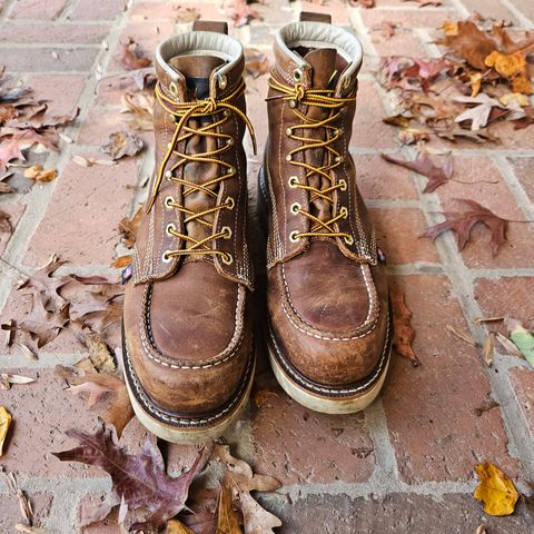 Thorogood American Heritage 6" Moc Toe in Seidel Trail Crazy Horse