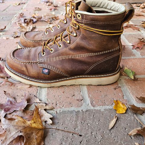 Thorogood American Heritage 6" Moc Toe in Seidel Trail Crazy Horse