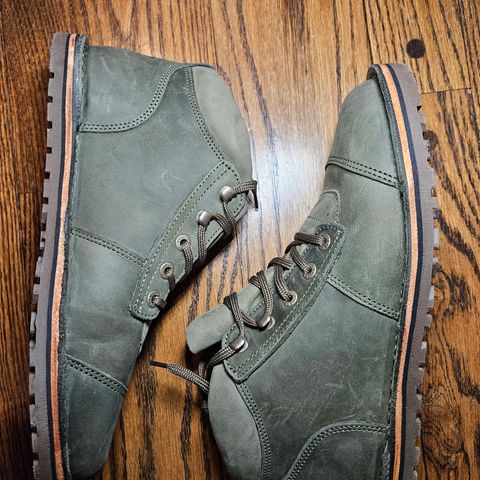 Jim Green African Ranger Barefoot Boot in Houston Green