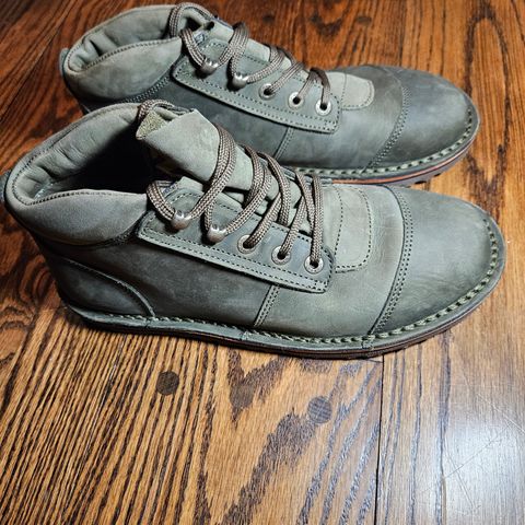 Jim Green African Ranger Barefoot Boot in Houston Green