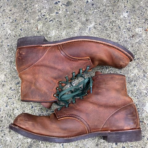 View photo of Red Wing Blacksmith in S.B. Foot Copper Rough and Tough