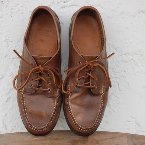 Search result thumbnail of Oak Street Bootmakers Trail Oxford in Horween Natural Chromexcel