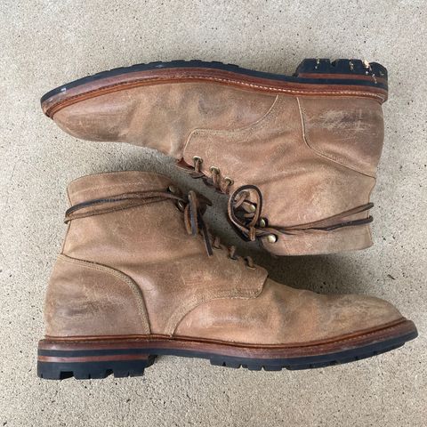 Search result thumbnail of Grant Stone Diesel Boot in C.F. Stead Natural Waxy Commander Suede