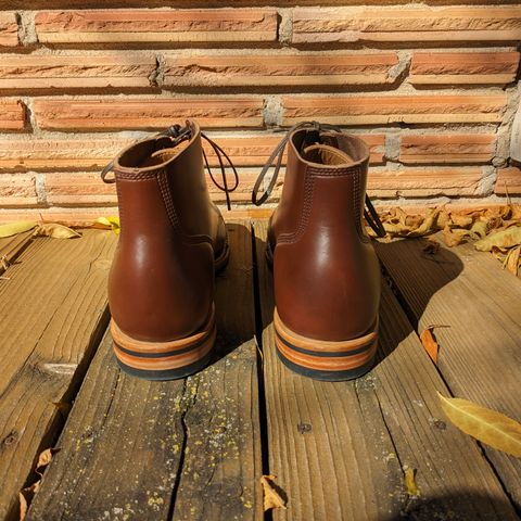Viberg Boondocker in Horween Pigment Brown Workshoe Butt