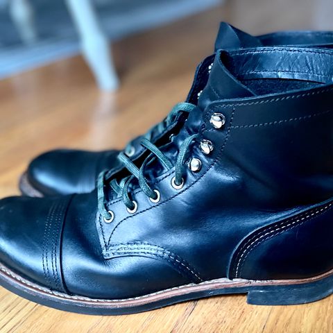 View photo of Red Wing Iron Ranger in S.B. Foot Black Harness