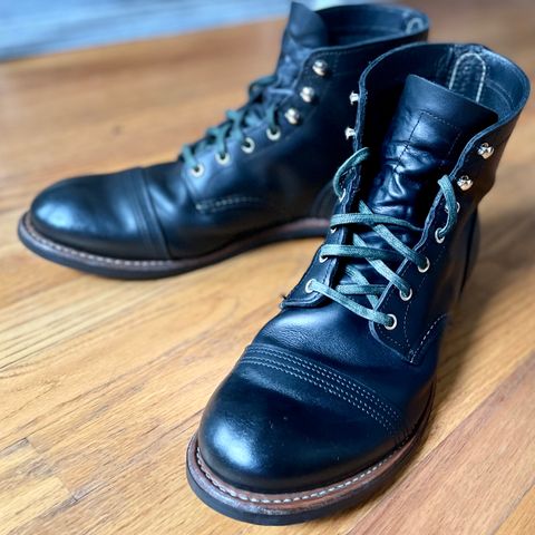 View photo of Red Wing Iron Ranger in S.B. Foot Black Harness