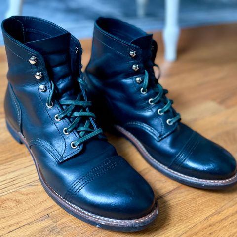 View photo of Red Wing Iron Ranger in S.B. Foot Black Harness