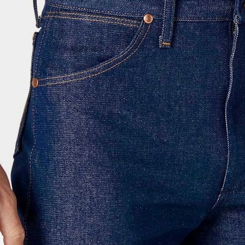 View photo of Wrangler 13MWZ, Wrangler Men's 13MWZ Cowboy Cut Original Fit Jean, Rigid Indigo, in 100% Cotton Heavyweight Denim, 14.75oz