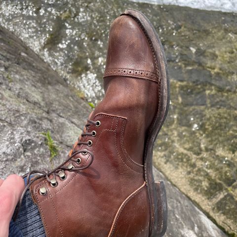 View photo of Viberg Service Boot BCT in Maryam Brown Horsebutt