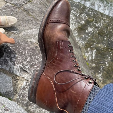 View photo of Viberg Service Boot BCT in Maryam Brown Horsebutt