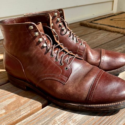 View photo of Viberg Service Boot BCT in Maryam Brown Horsebutt