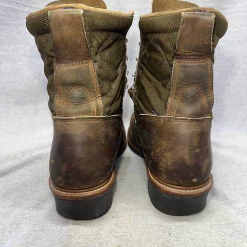 Hall's Safety Equipment Lace-To-Toe Lineman Boot in Brown Crazy Horse Oiled Leather