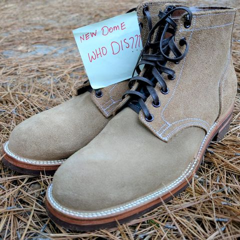 Oak Street Bootmakers Storm Boot in Horween Natural Chromexcel Roughout