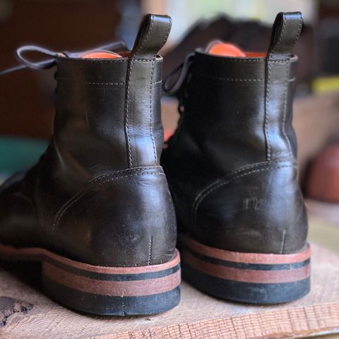 Bordon Tukano Boots in Wickett & Craig Olive H Latigo