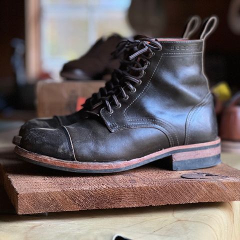 Bordon Tukano Boots in Wickett & Craig Olive H Latigo