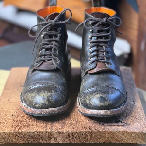 Bordon Tukano Boots in Wickett & Craig Olive H Latigo