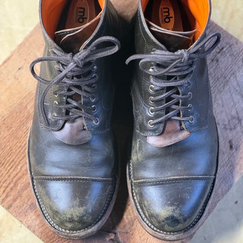 Bordon Tukano Boots in Wickett & Craig Olive H Latigo