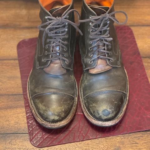 Bordon Tukano Boots in Wickett & Craig Olive H Latigo