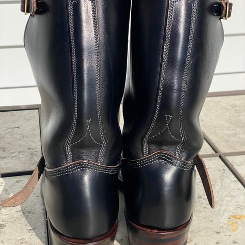 Unsung U 22-2 Engineer Boot in Wickett & Craig Burgundy H Latigo