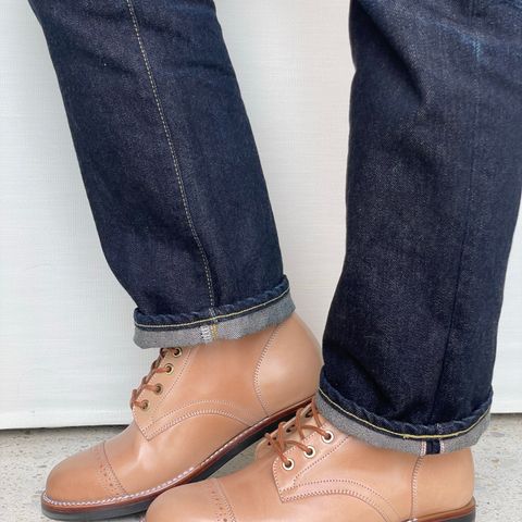 Junkard SC2089 in Shinki Natural Shell Cordovan