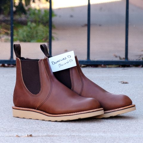 Red Wing Classic Chelsea in S.B. Foot Amber Harness